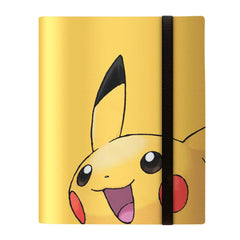 Ultra PRO Pikachu binder cover with vibrant art and archival pages for safe 360-card storage.