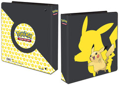 Ultra Pro Pikachu album cover art with bold colors for eye-catching storage