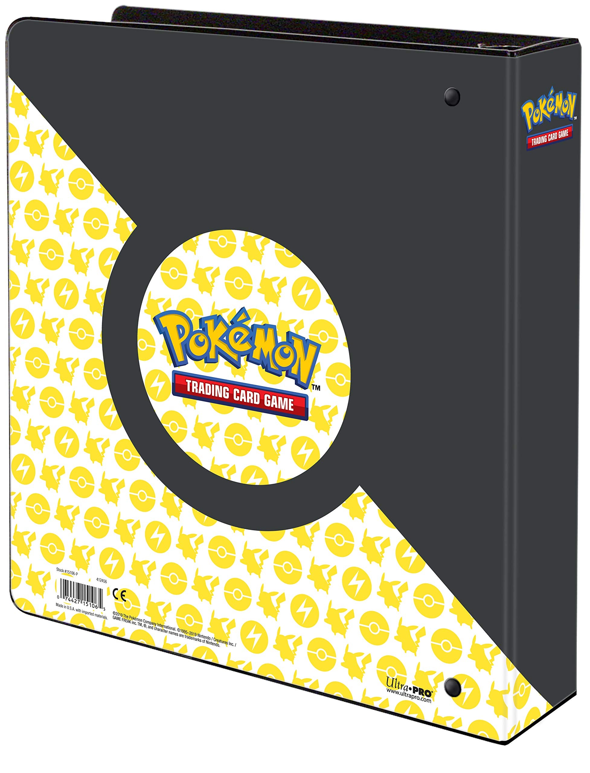 Ultra Pro Pikachu nine-pocket pages keep cards neatly organized and protected