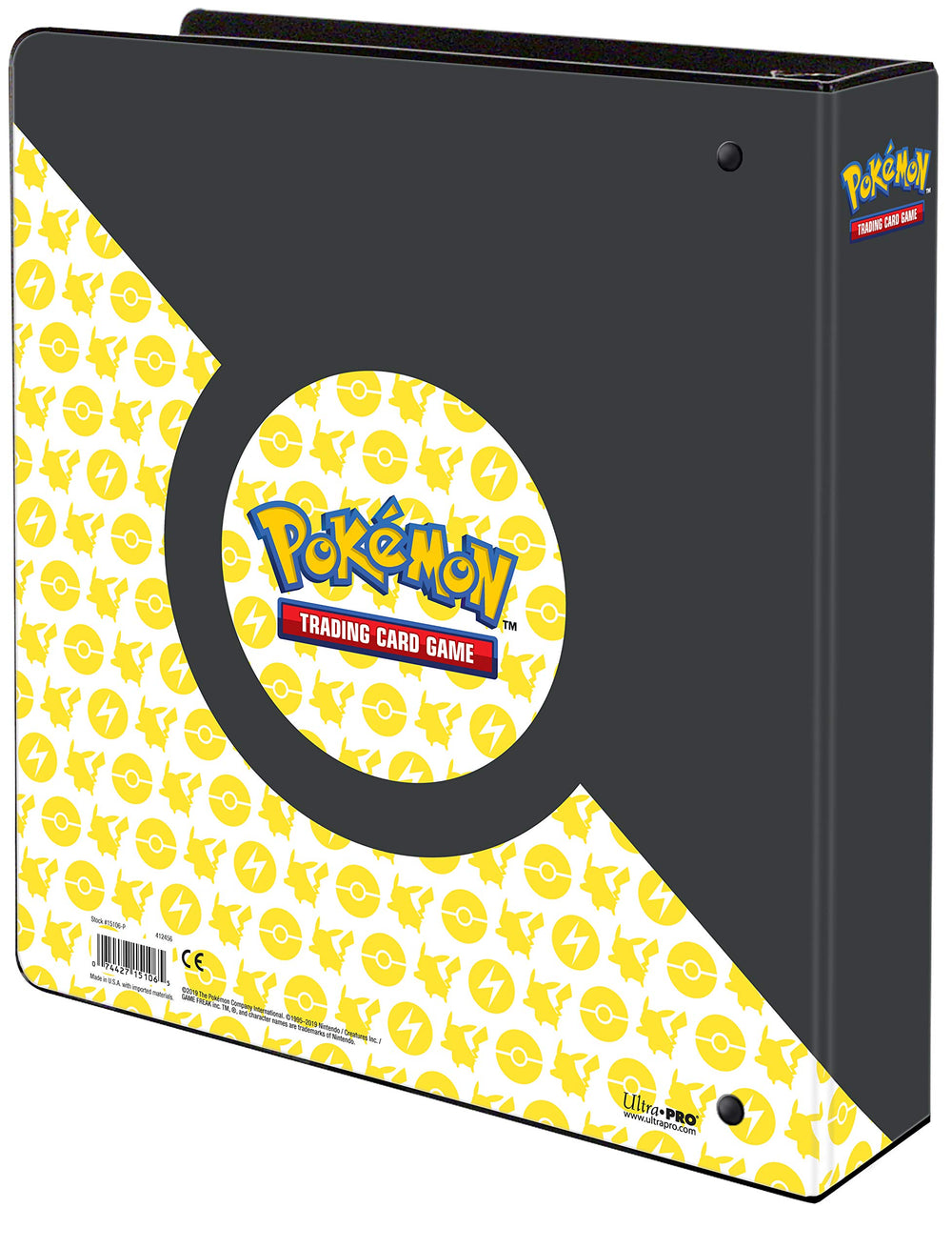 Ultra Pro Pikachu nine-pocket pages keep cards neatly organized and protected
