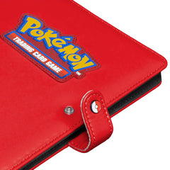 Ultra Pro Pokemon Premium Snap Binder front shows Poké Ball snap for secure closure.