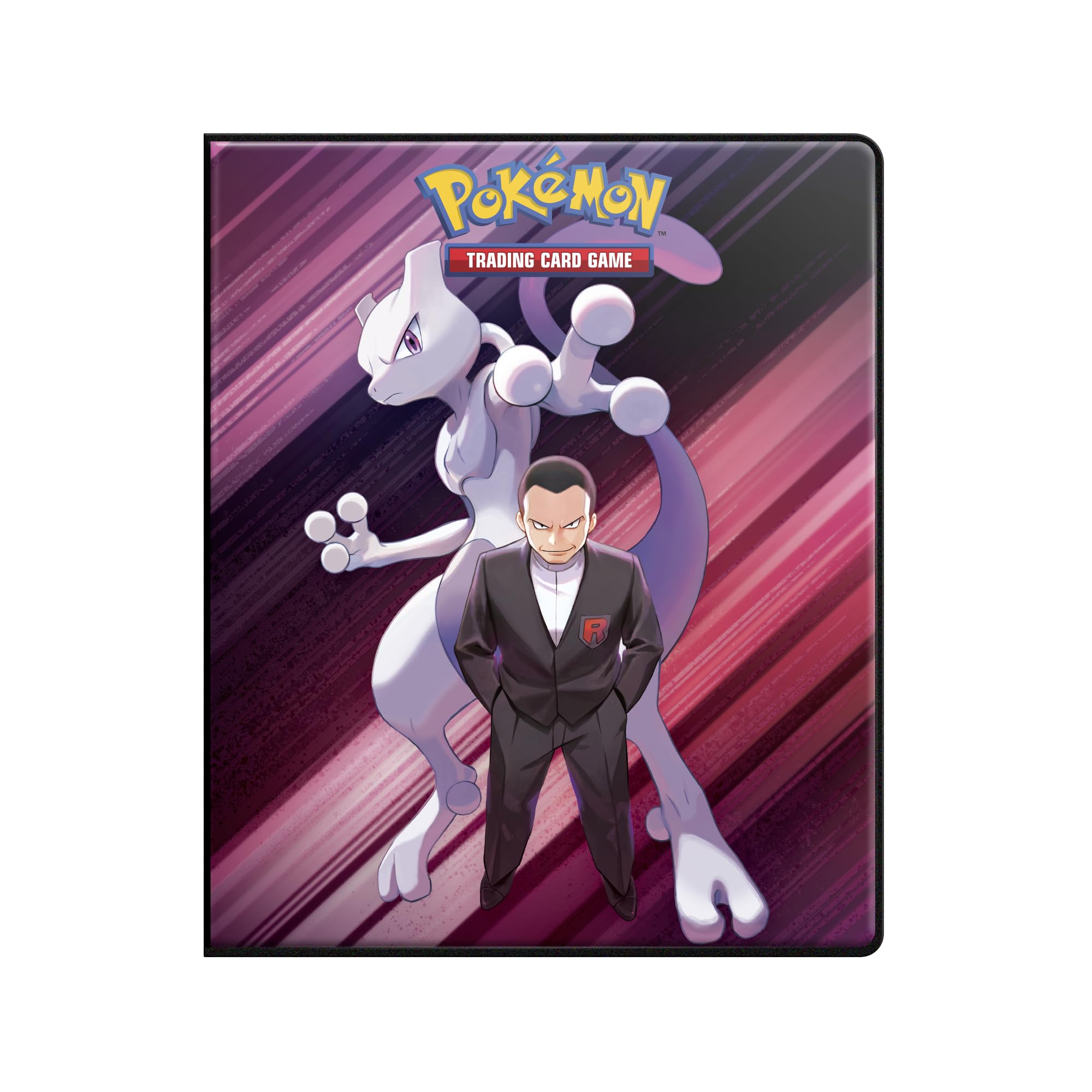 Ultra PRO Scarlet & Violet front cover with bold villain art for collectors.