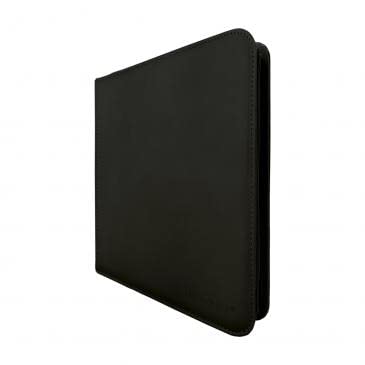 Ultra PRO Vivid 12-Pocket Zippered PRO-Binder interior with 12-pocket pages keeps up to 480 cards organized