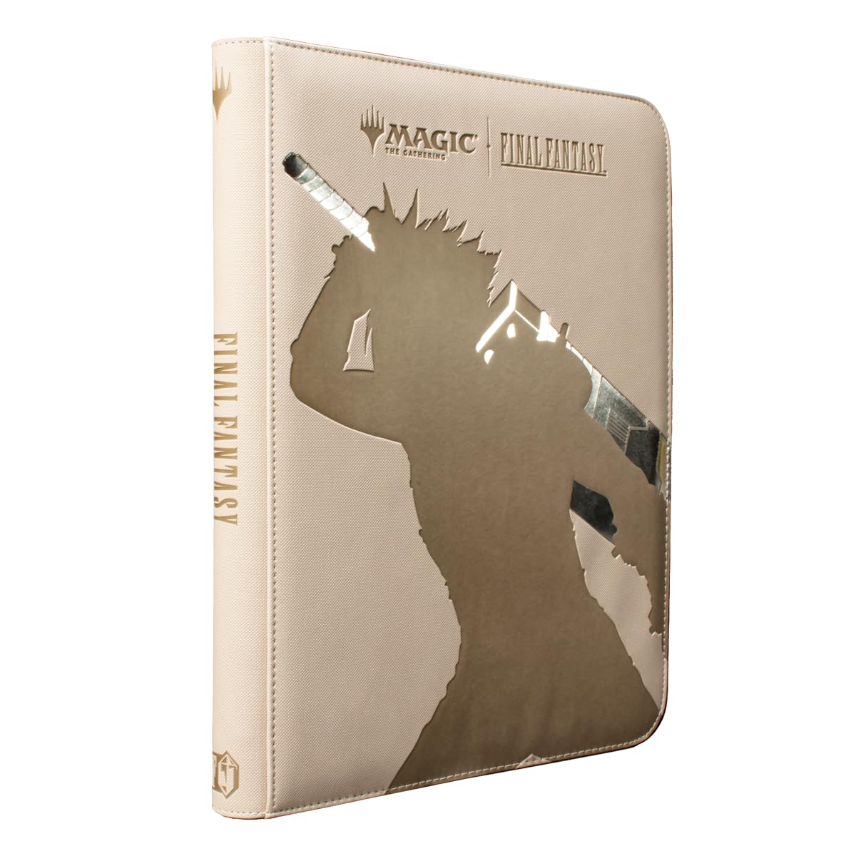 Ultra PRO 9-pocket PRO-Binder interior with zipper closure and expansion symbol for secure transport.