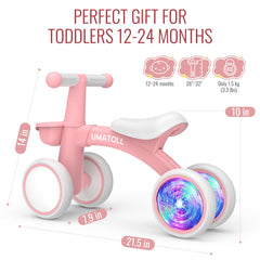 Umatoll bike is suitable for indoor and outdoor playtime.