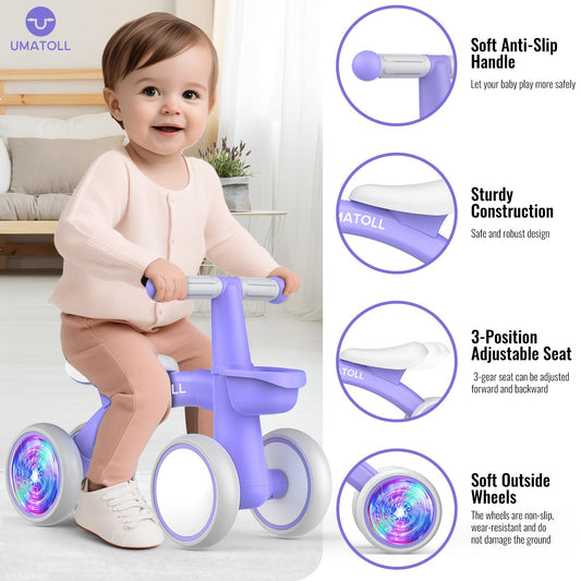Umatoll bike shows safety steering limiter for stable learning