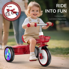 Umatoll tricycle wide wheelbase provides stability during rides