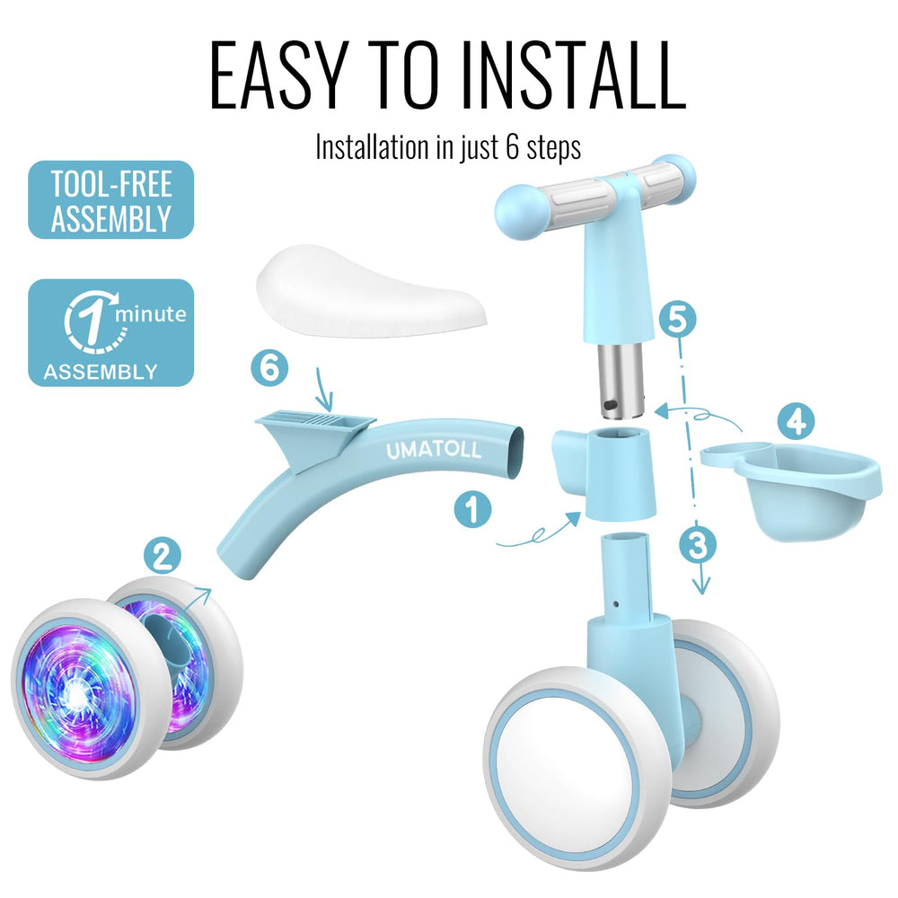 Umatoll TPU handle provides secure grip for small hands