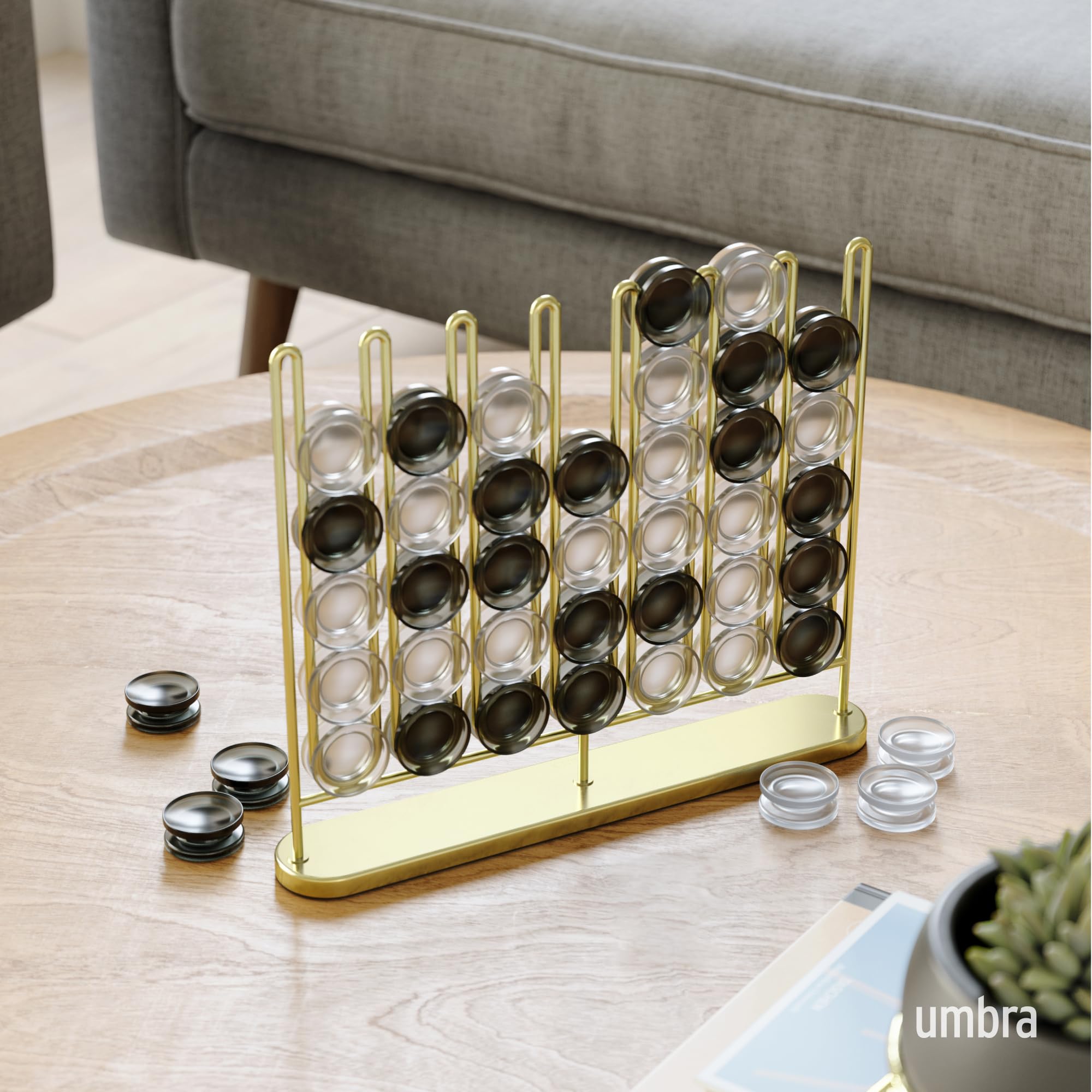 Umbra Stax frosted pieces give premium look for display and play
