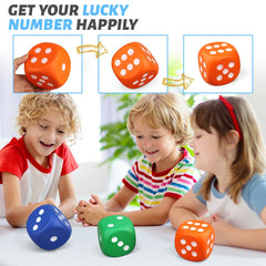 Umnodobn bulk foam dice pack, ideal for teachers and homeschoolers.