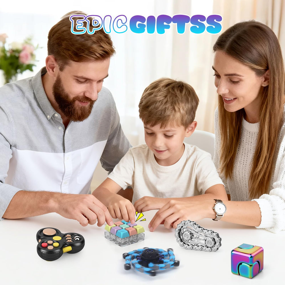 Umnodobn desk-friendly fidget set keeps hands busy at work or school