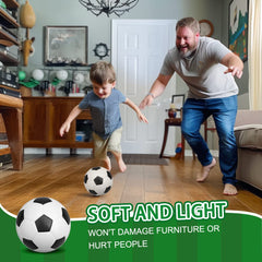 Umnodobn lightweight foam ball easy to carry between games.