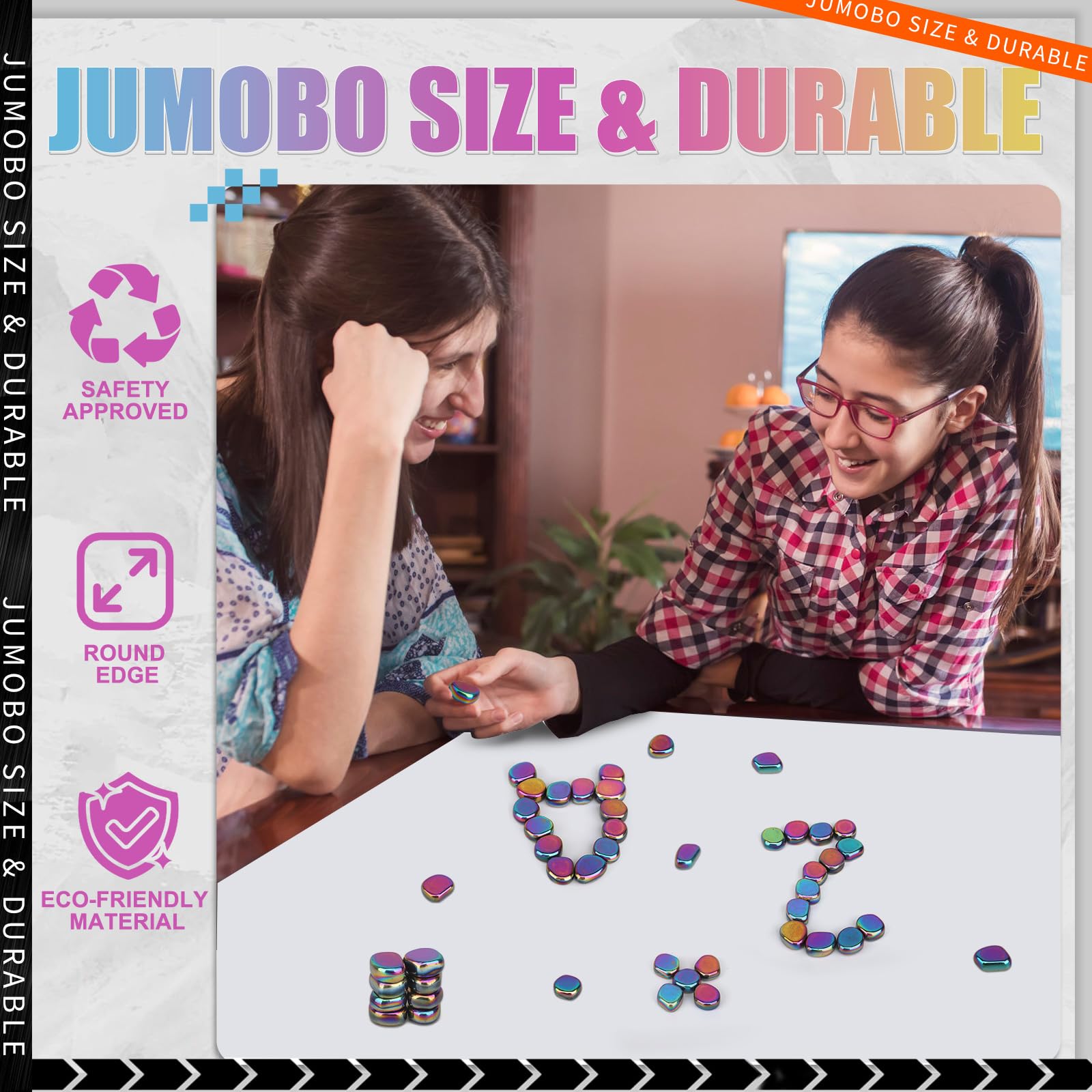 Umnodobn educational demo uses magnetic stones for experiments