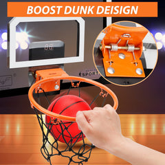 Umnodobn mini hoop door-mount-setup fits small spaces.