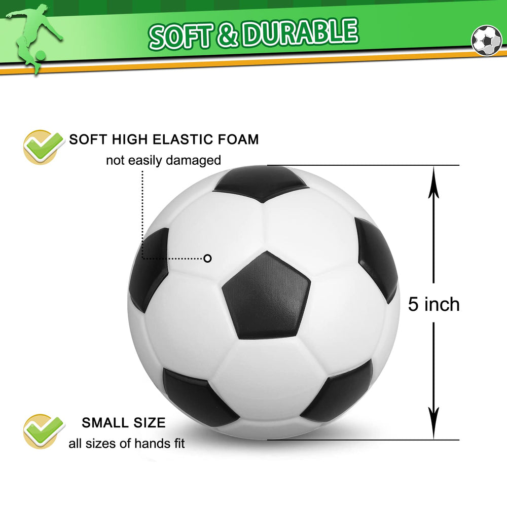 Umnodobn soft squishy foam mini soccer ball ideal for easy catches.