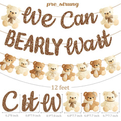 umoni teddy bear garland decoration adds charm to wall and photos