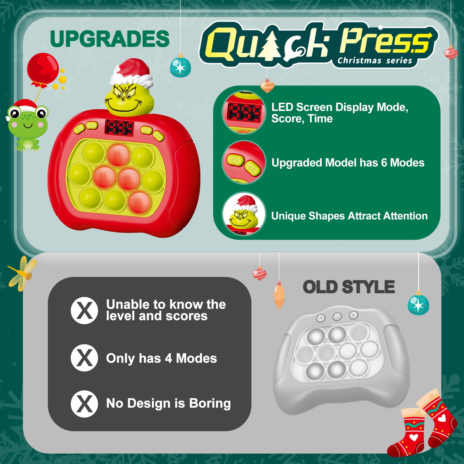 UMQYYMKO portable kids gaming device ideal for travel and on-the-go fun.