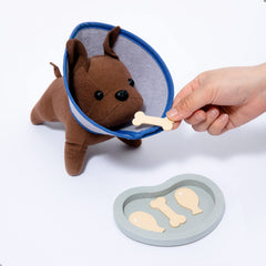 UMU Doctor Kit for Kids wooden hair dryer for lifelike care moments