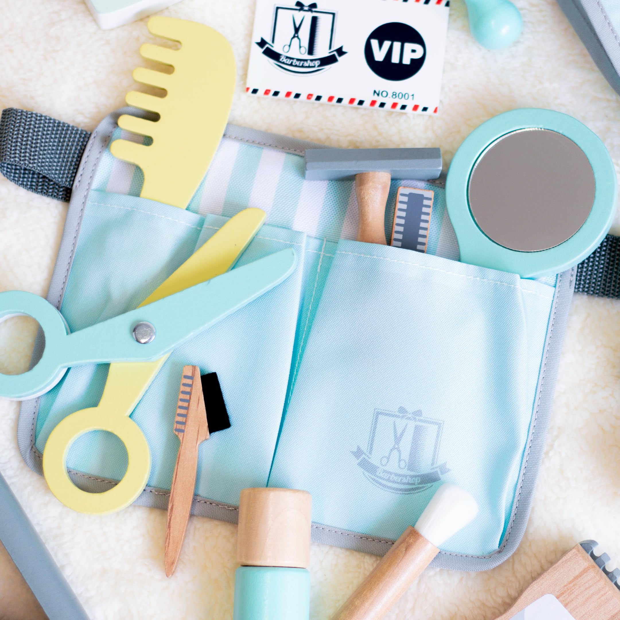 UMU perm stick invites creative styling and diverse pretend salon stories