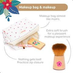UMU wooden makeup kit perfume bottle enhances role-play and storytelling.