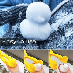 UMUACCAN snowball maker snowman shape encourages themed snow activities and cooperative play.