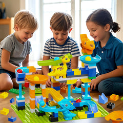 Unasas Marble Run illustrated guide to progressive skill-building
