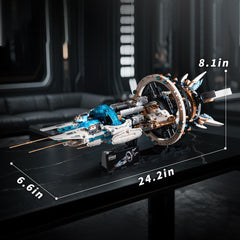 UNCLE BRICK Collectible space model suitable for home office display
