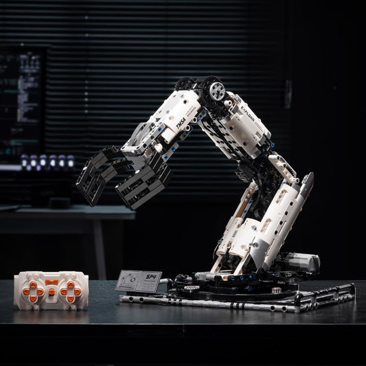 UNCLE BRICK remote control operation enables precise, interactive play.