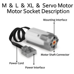 UNCLE BRICK remote control operation with adjustable speed for play