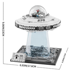 UNCLE BRICK Space UFO gift idea for curious kids.