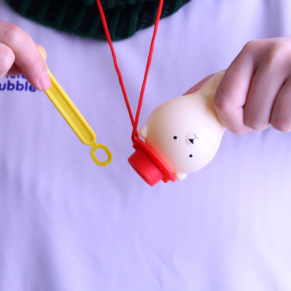 Uncle Bubble Fun Anti-Spill Pals kid-friendly materials support comfortable bubble play