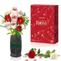 Under the Baubles Red Roses Bouquet 682 pieces for a stunning home display