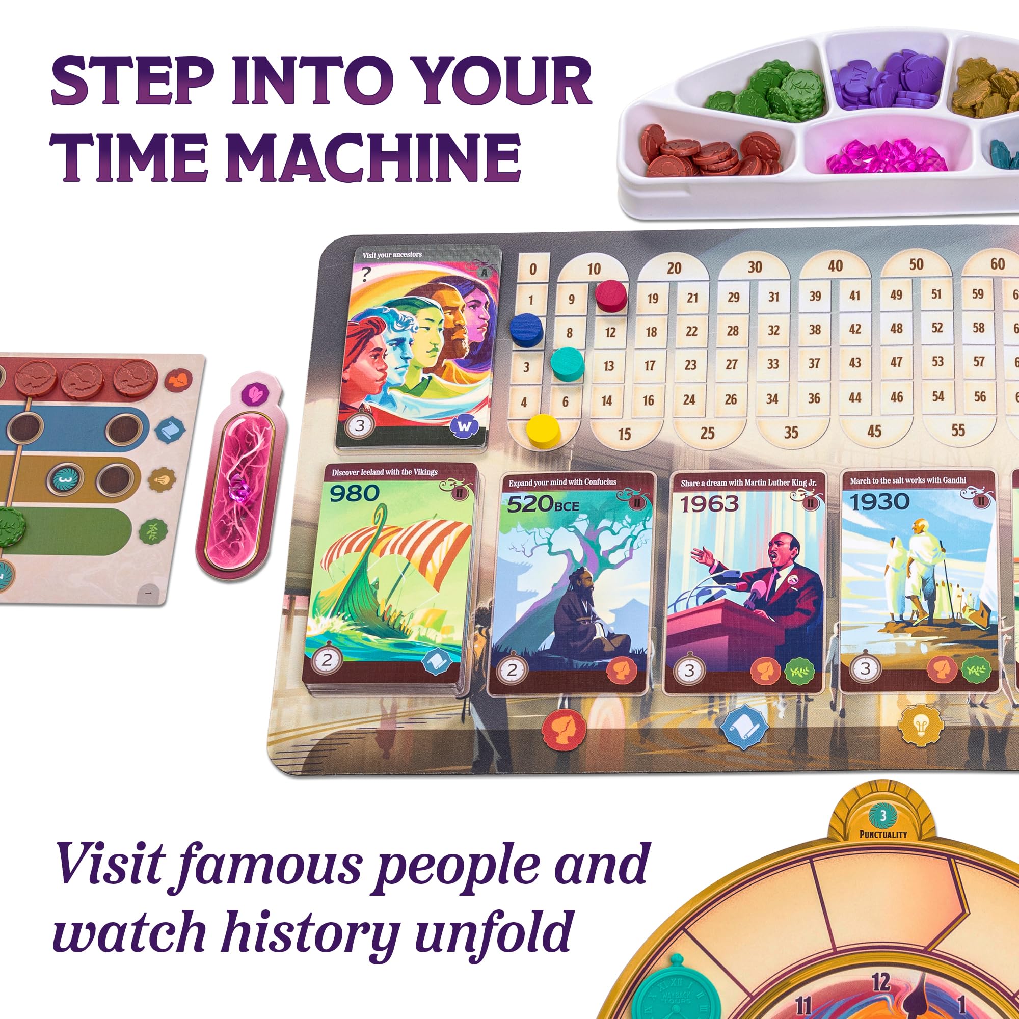 Underdog Games Trekking Through History artwork supports vivid storytelling