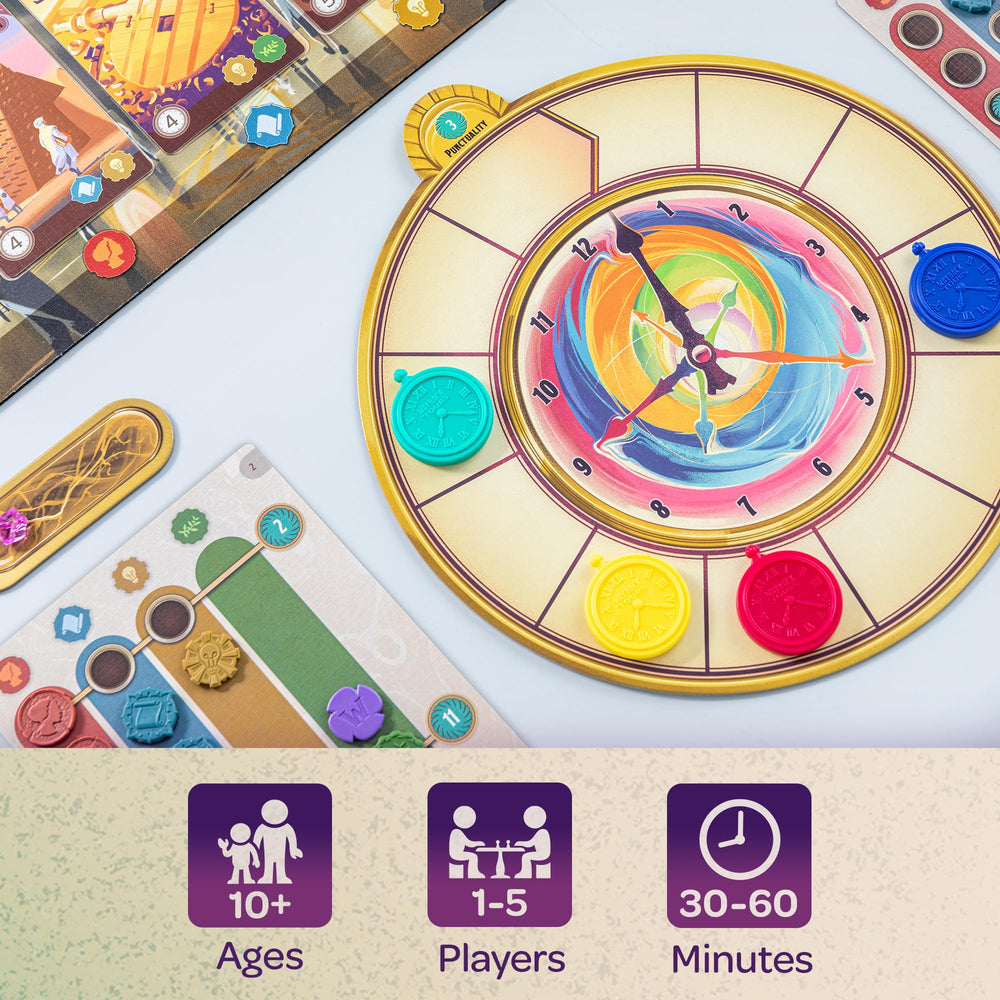 Underdog Games Trekking Through History Time Warp expansion adds strategic twists
