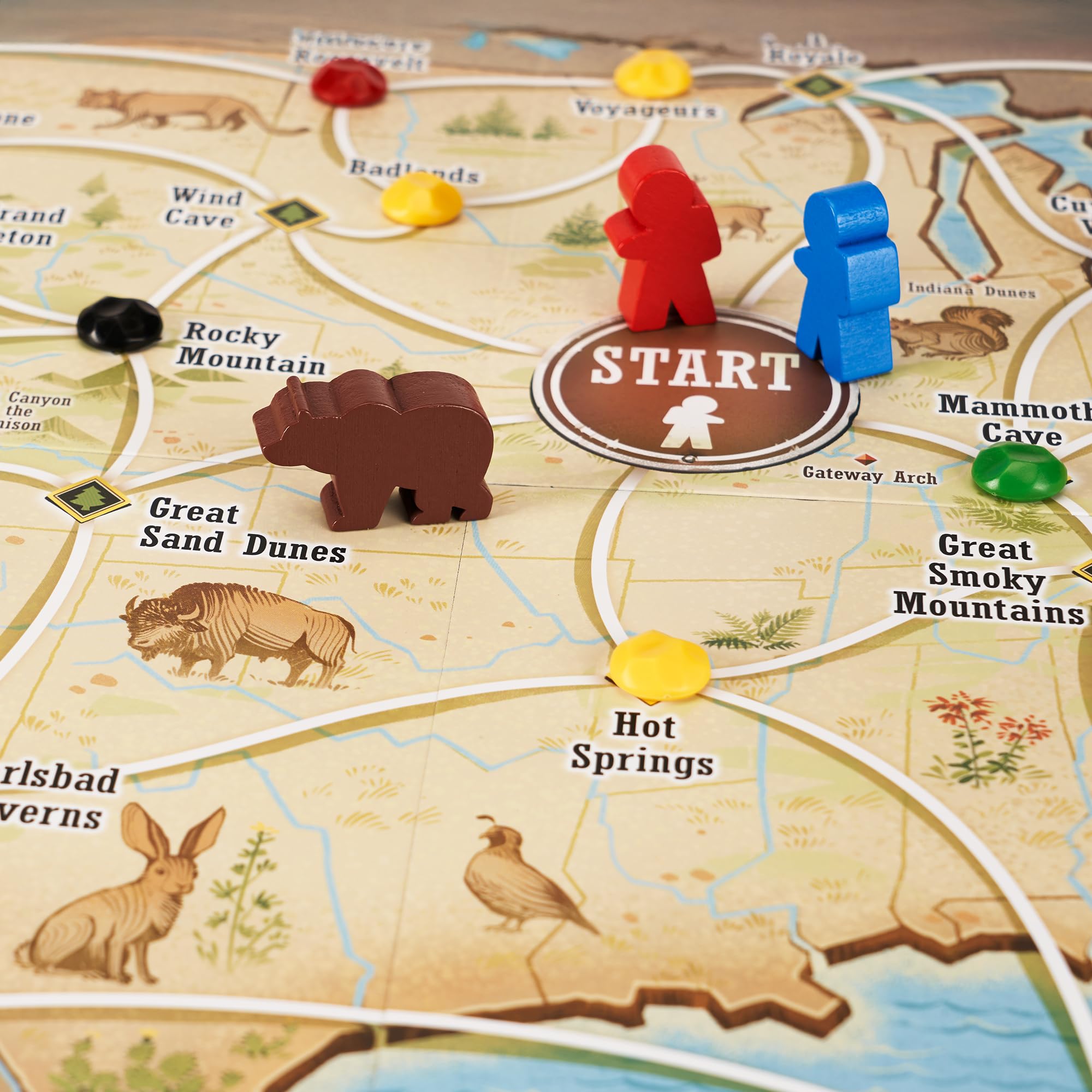 Underdog Games Trekking the National Parks solo mode adds independent play options.