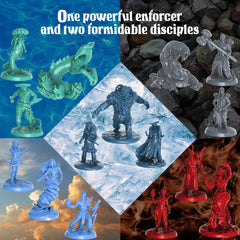 Underdusk Air Elemental figurine, crafted for quick placement and tactical skirmishes.