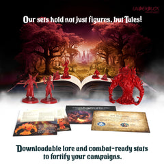 Underdusk Treasure Chest with elemental theme, adds lootable rewards to sessions.
