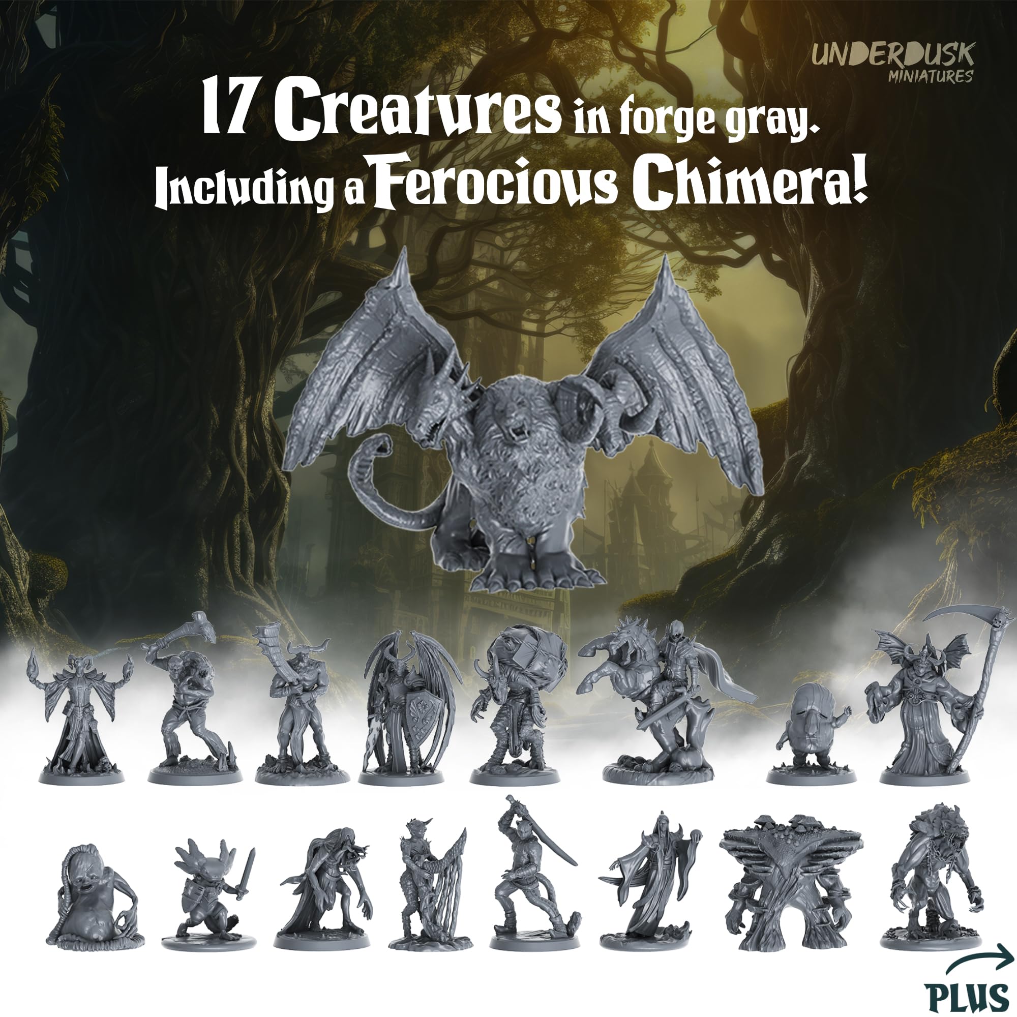 Underdusk mimics disguised miniature ready to surprise players in encounters