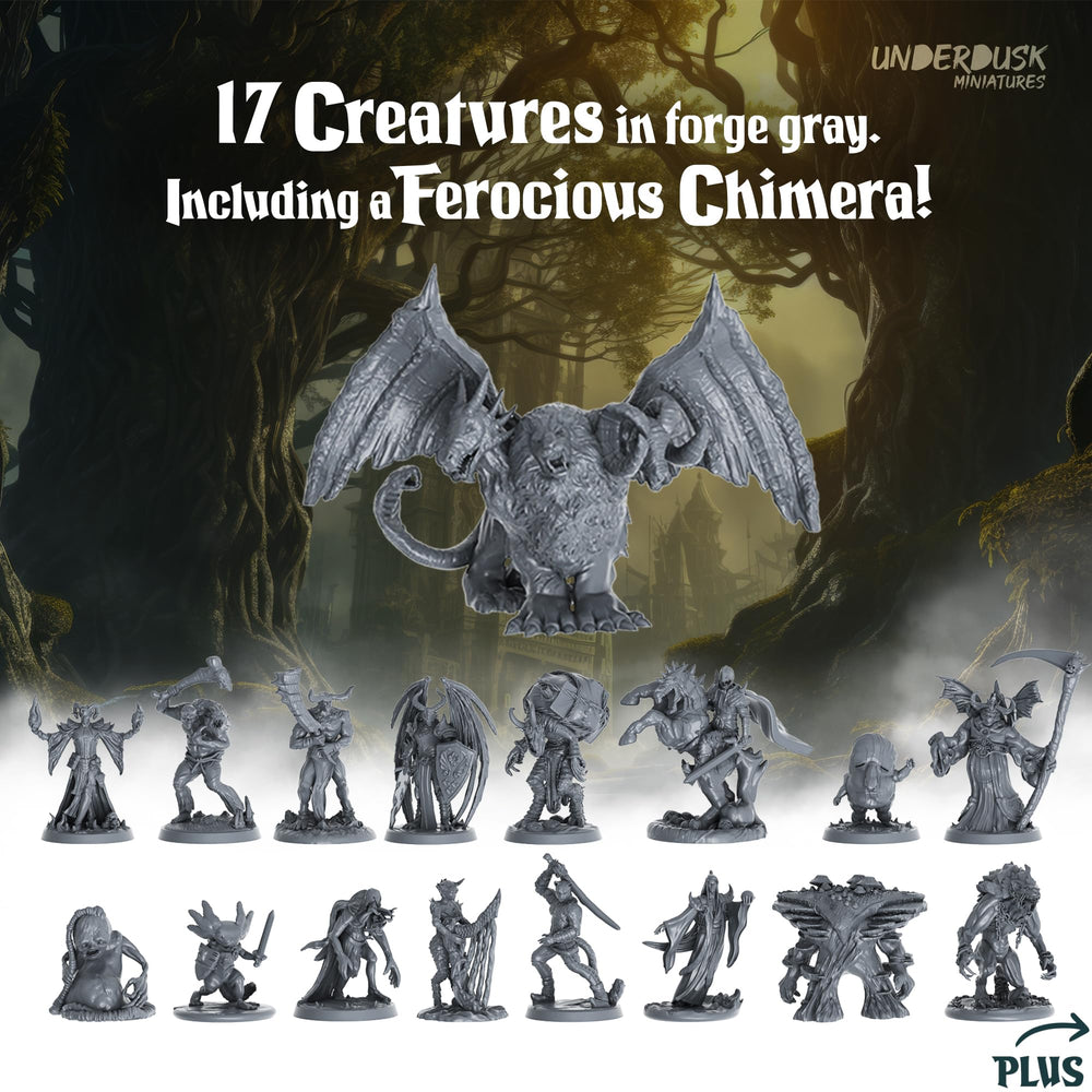 Underdusk mimics disguised miniature ready to surprise players in encounters