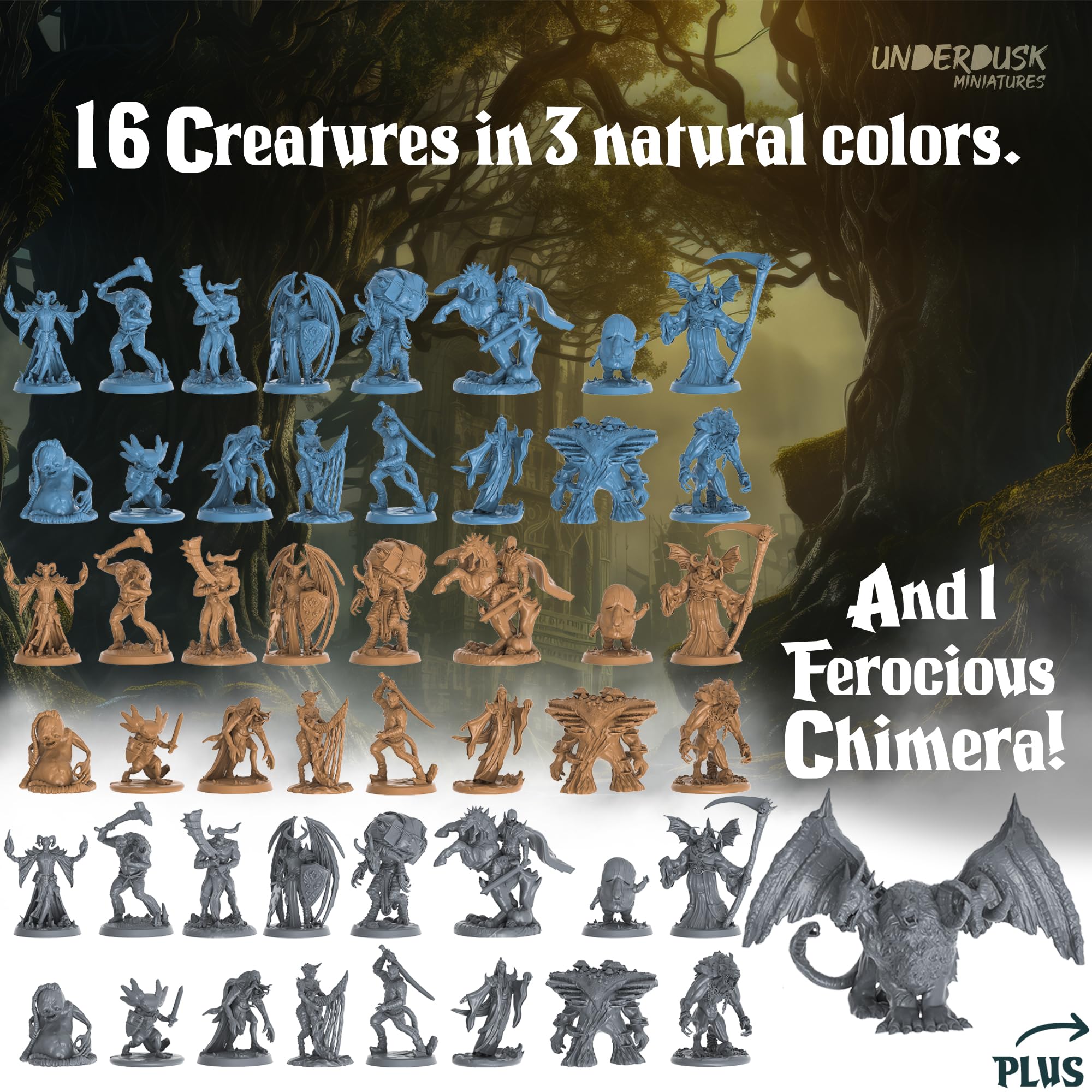 Underdusk mimics in disguise highlight cunning terrain encounters and surprise reveals for clever gameplay.