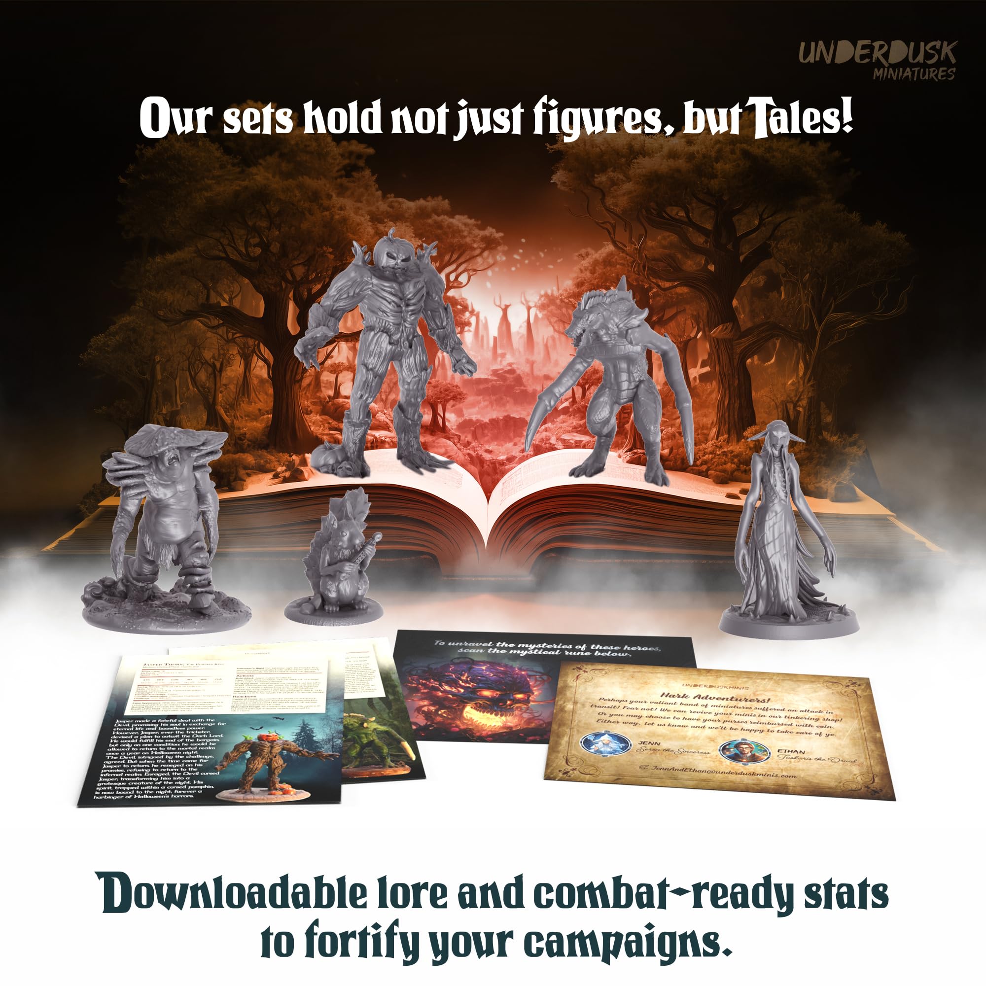 Underdusk Devilish Squirrel miniature for quirky skirmishes