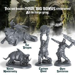 Underdusk Ogre Mage figure adds a menacing boss