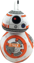 Underground Toys BB-8 talking plush with Episode VII beeps for interactive play.