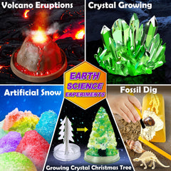 UNGLINGA 150 Experiments chemistry lab tools illustrate safe, engaging science play.