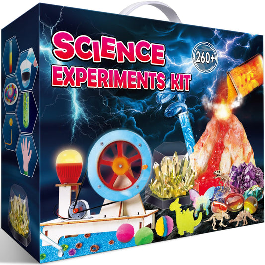 UNGLINGA 260+ experiments kit volcano in action boosts curiosity through hands-on science