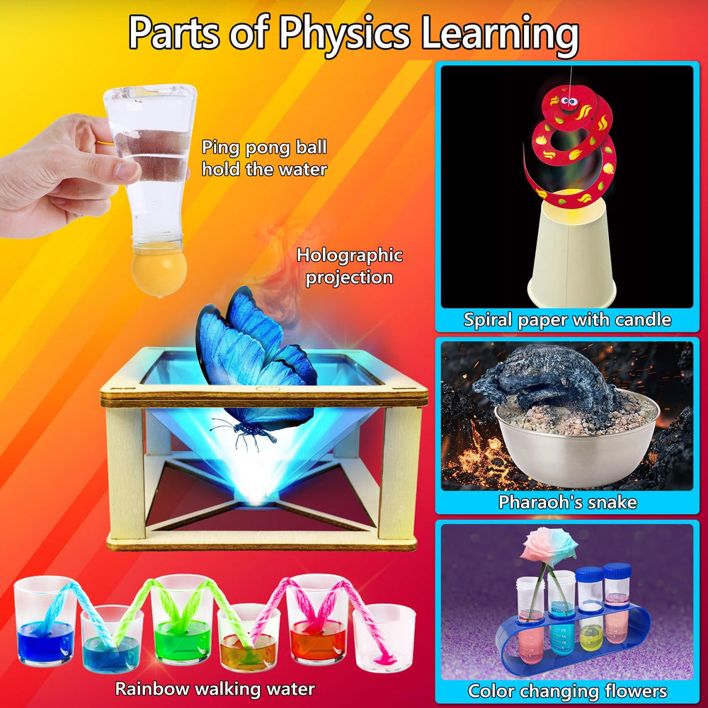 UNGLINGA holographic projection activity shows light effects