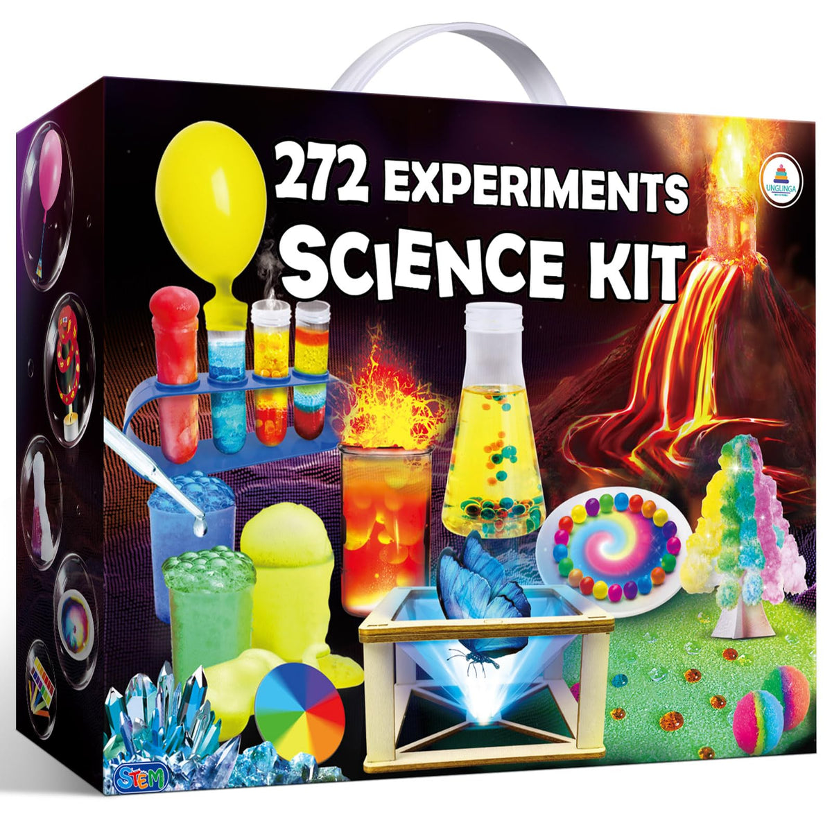 UNGLINGA 272 Experiments volcano kit for hands on science fun