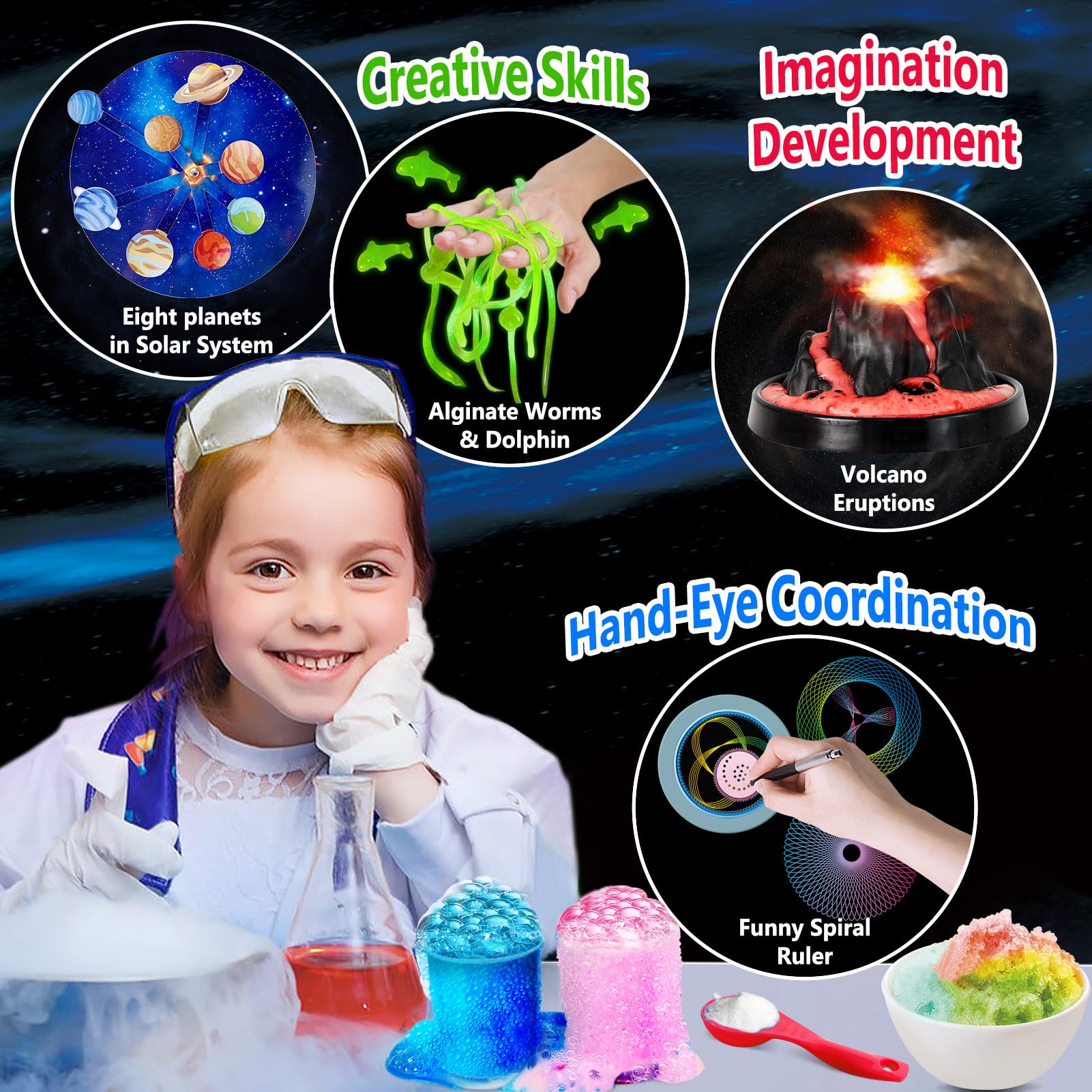 UNGLINGA easy-to-follow manual guiding safe, structured experiments