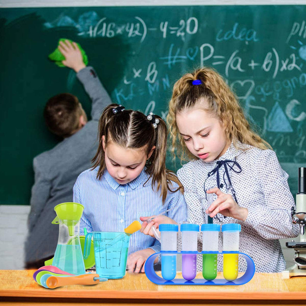 UNGLINGA Kids Science Kit activity cards for guided learning and steps.