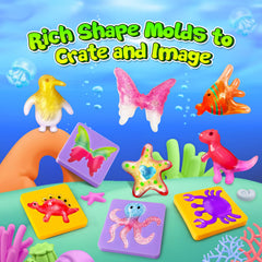 UNGLINGA Magic Water Elf Kit color solution bottle aids smooth, satisfying crafting.